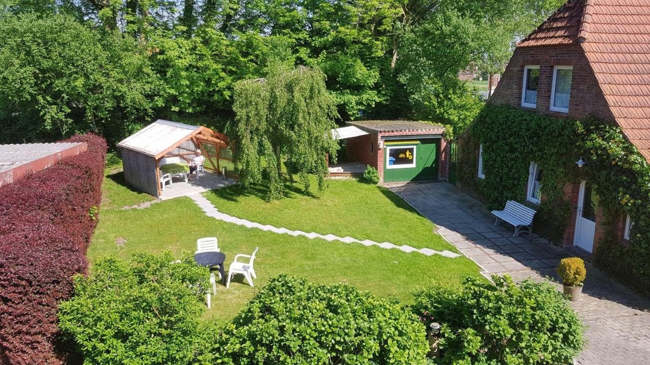 Gaestehaus-Zur-Alten-Post-Wohnung-West Dornum Dış mekan fotoğraf