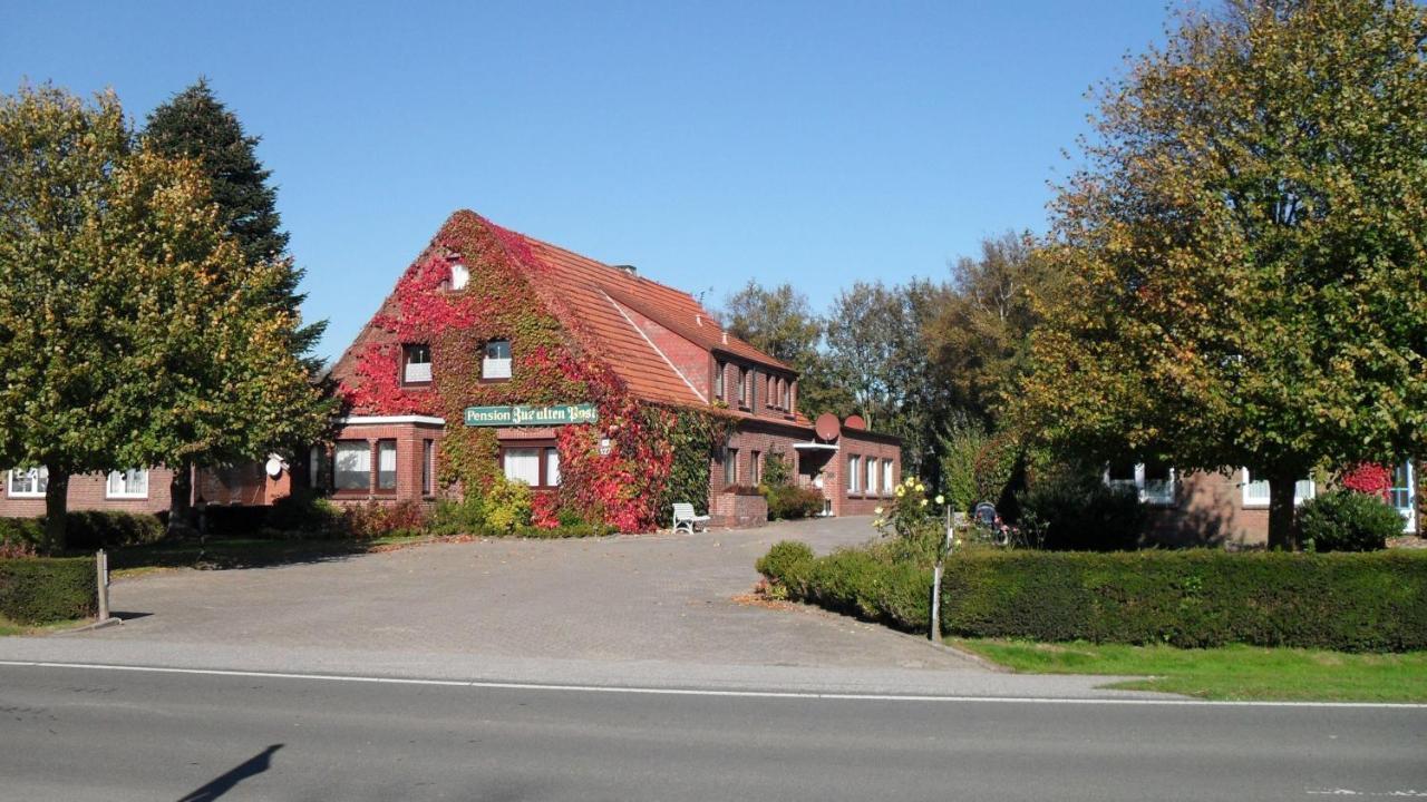 Gaestehaus-Zur-Alten-Post-Wohnung-West Dornum Dış mekan fotoğraf